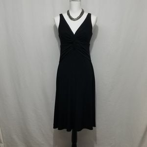 Sexy coctail dress w/low v-neck front and back